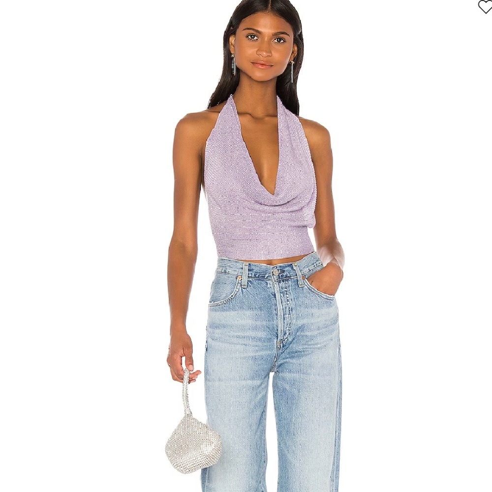 superdown Rubie Cowl Neck Top